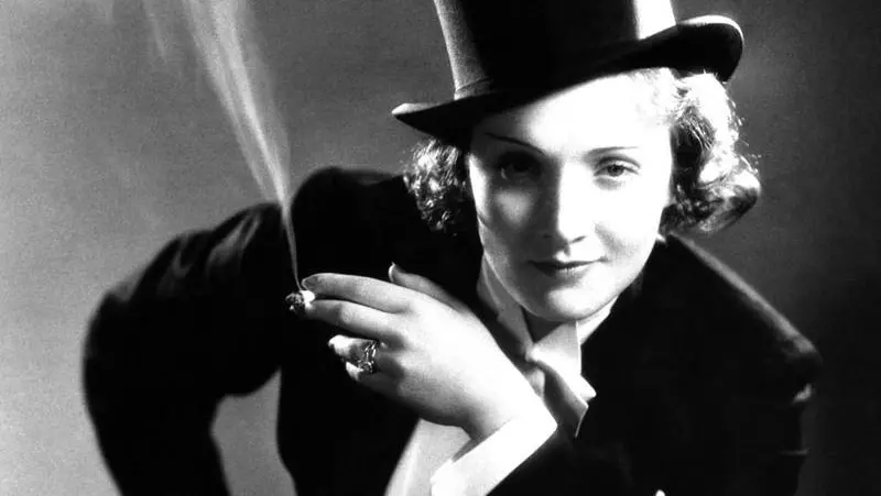Una delle immagini «cult» dell’indimenticata Marlene Dietrich