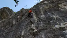 Un climber in azione - © www.giornaledibrescia.it