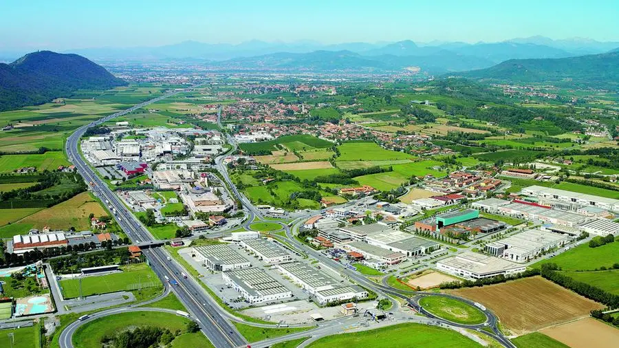 Una veduta della A2 in Franciacorta © www.giornaledibrescia.it