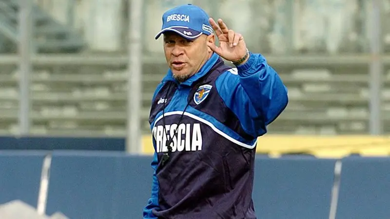 Serse Cosmi ai tempi del Brescia - Foto Zanardelli © www.giornaledibrescia.it