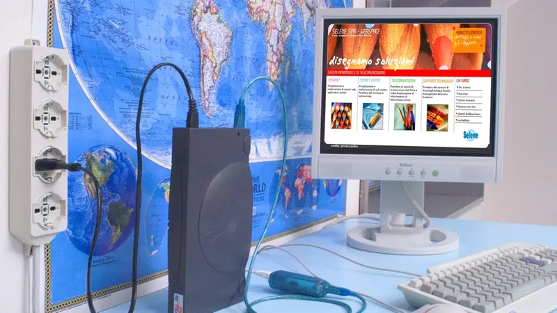 Il modem NT-plus che sarà fornito agli abbonati da Selene