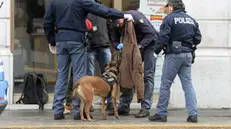 Un'operazione antidroga in stazione, foto d'archivio - © www.giornaledibrescia.it