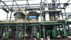 Via Nullo. Uno degli impianti della vecchia cittadella industriale che occupa 110mila metri quadrati e che attende la bonifica da ormai 24 anni
