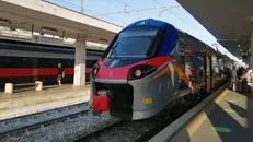 Un treno Trenitalia in una foto di archivio. ANSA