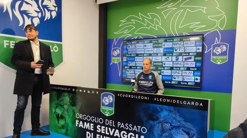 Marco Zaffaroni in conferenza - © www.giornaledibrescia.it