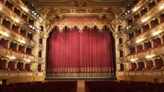 Il palco del teatro Grande - Foto New Reporter Favretto © www.giornaledibrescia.it