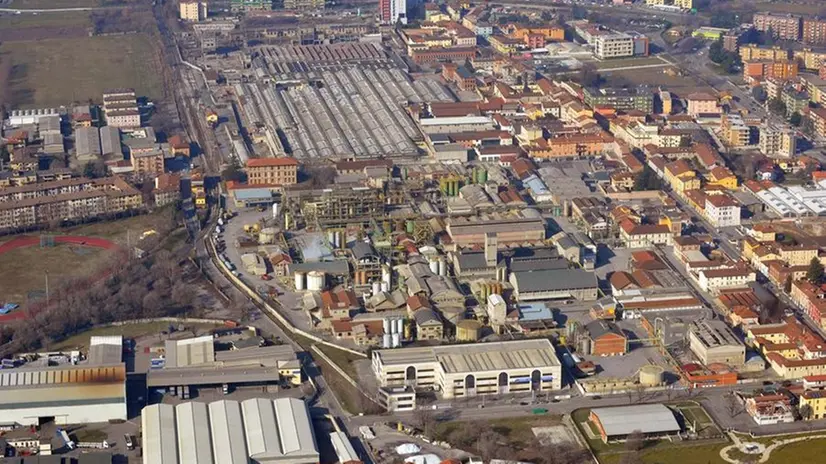 Una panoramica della cittadella industriale Caffaro - © www.giornaledibrescia.it