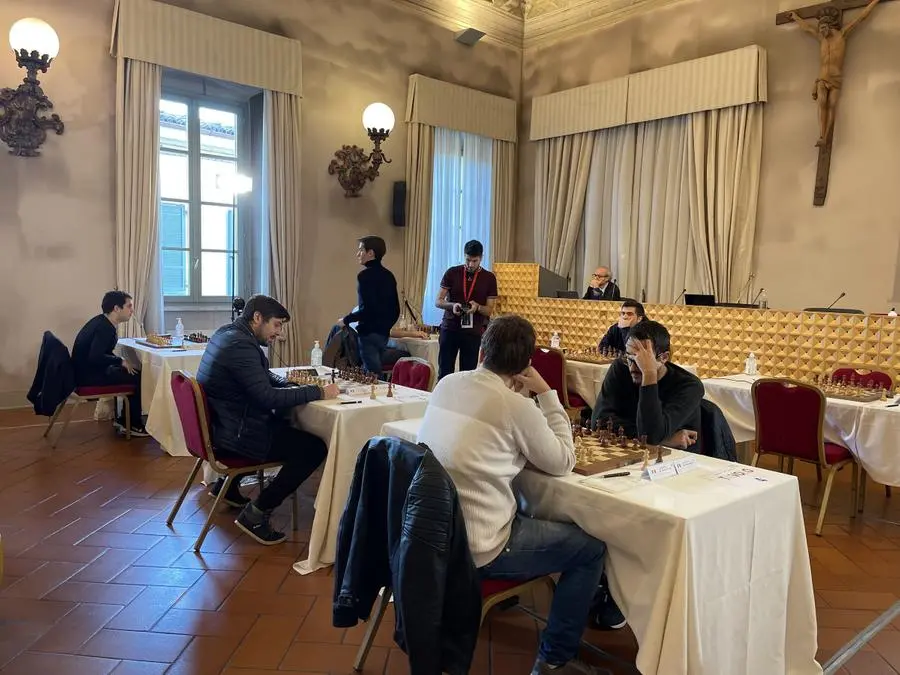 Il campionato italiano di scacchi al centro Paolo VI