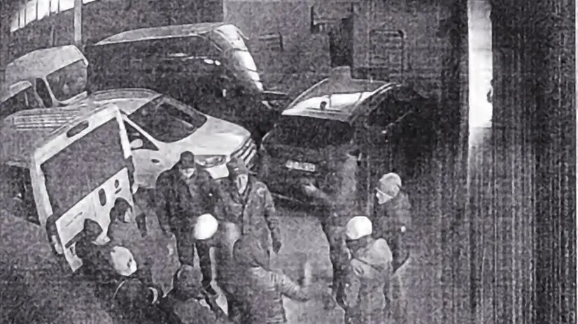L’ultima riunione della banda che voleva assaltare il caveau - Foto © www.giornaledibrescia.it