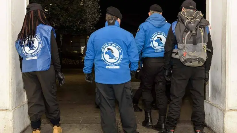 I Brixia Blue Boys in divisa, in una foto tratta dalla loro pagina Facebook - Foto Massimiliano Ferrari