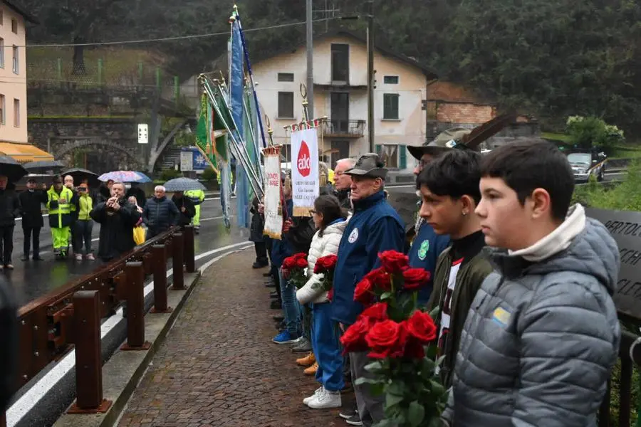 Il ricordo delle vittime del disastro del Gleno ad Angolo Terme
