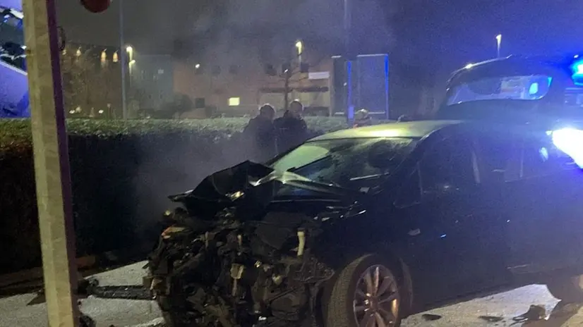 Le immagini dell'incidente