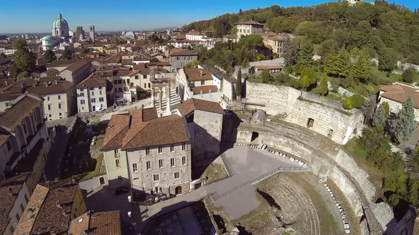 Una veduta di Brescia dall'alto - Foto © www.giornaledibrescia.it