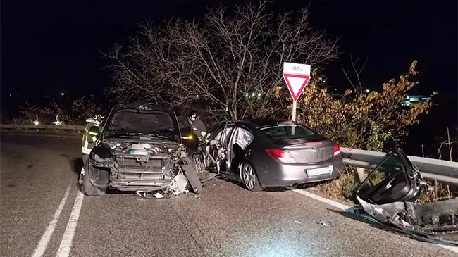 L'incidente a Gavardo - Foto Vallesabbia News