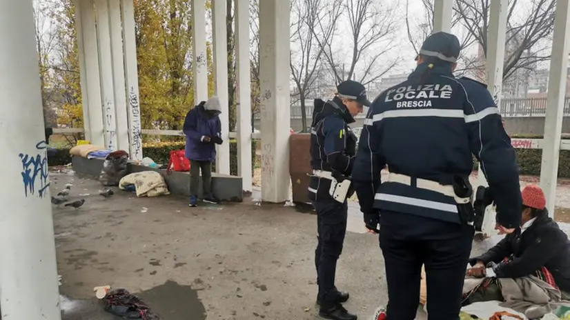 Lo sgombero del 13 dicembre al parco Tarello