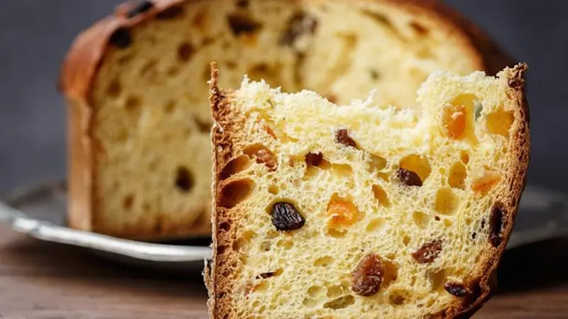 Una fetta di panettone