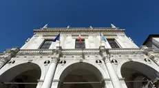 Uno scorcio di Palazzo Loggia - Foto Marco Ortogni/Neg © www.giornaledibrescia.it