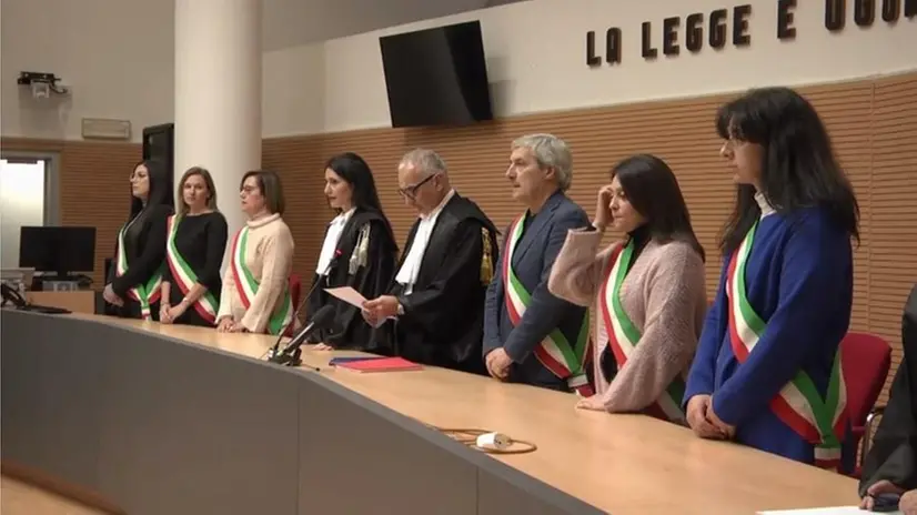 In aula il giorno della sentenza per l'omicidio di Laura Ziliani