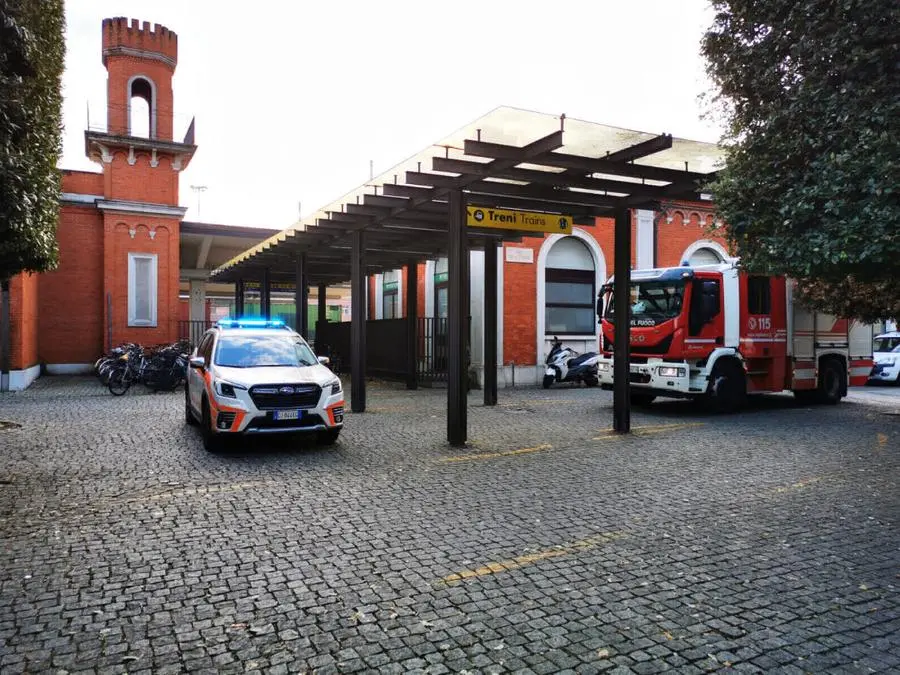 Le immagini dalla stazione di Brescia