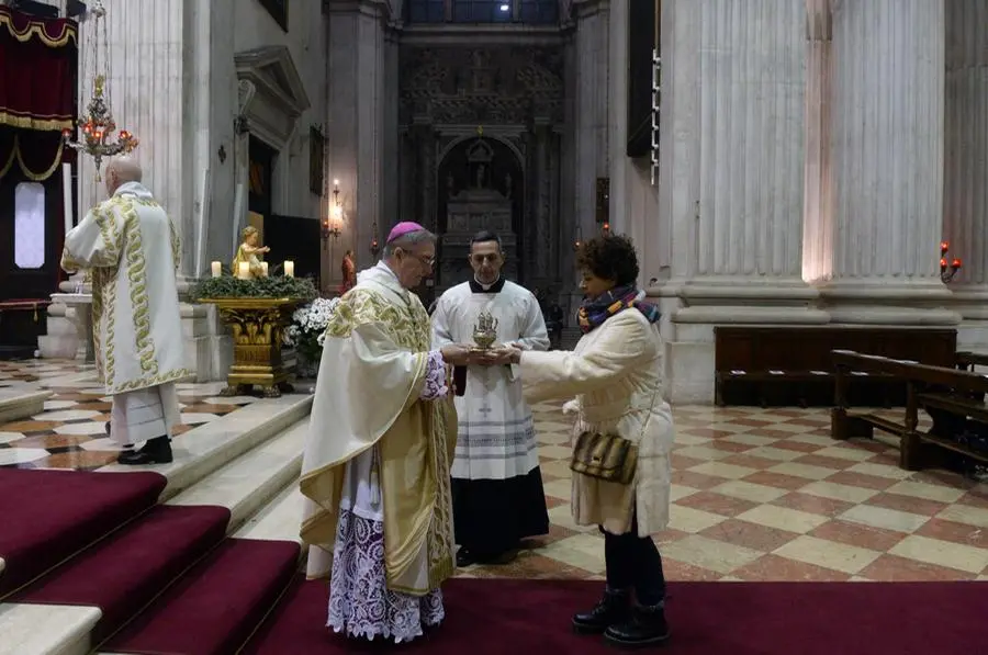 La santa Messa della Vigilia in Duomo