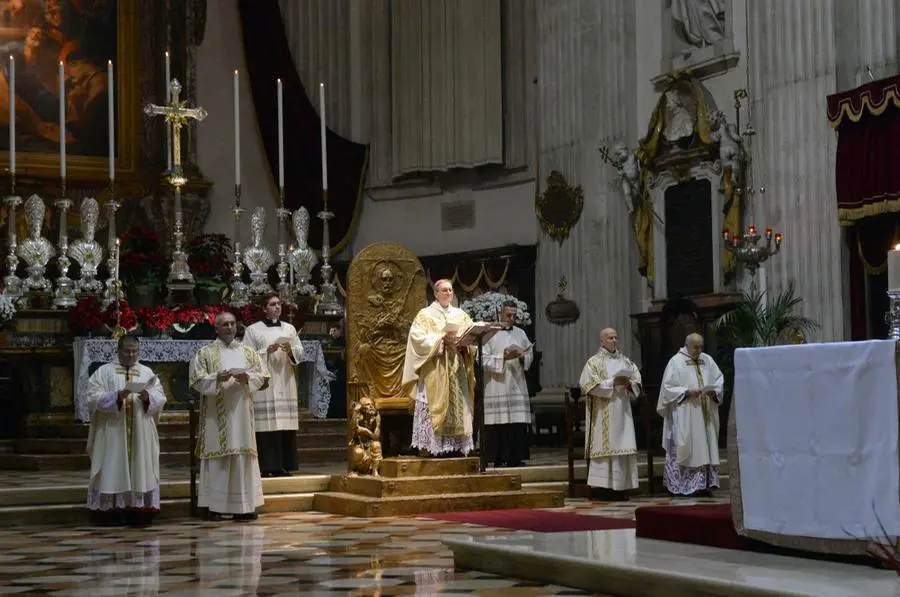 La santa Messa della Vigilia in Duomo
