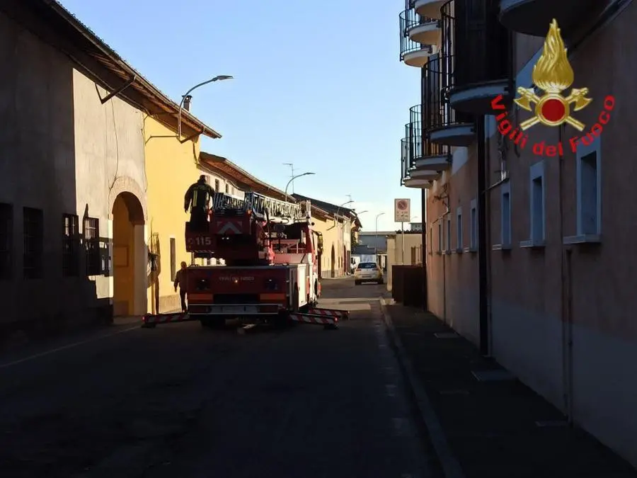 L'incendio ha coinvolto quattro appartamenti a San Gervasio