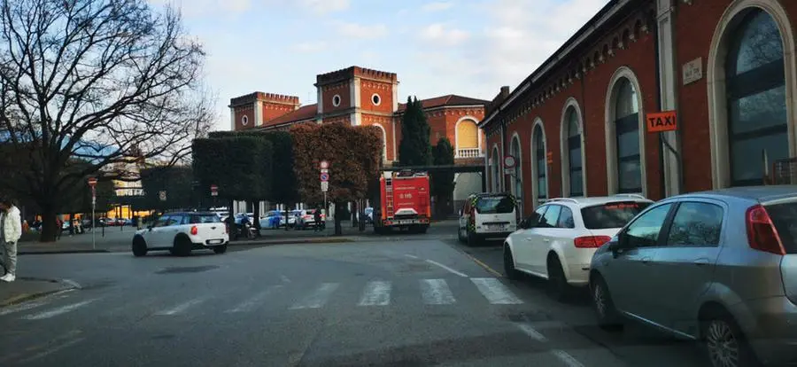 Le immagini dalla stazione di Brescia