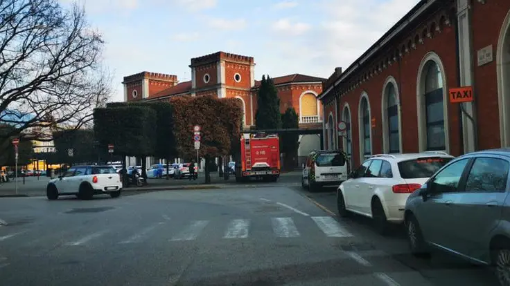 Le immagini dalla stazione di Brescia