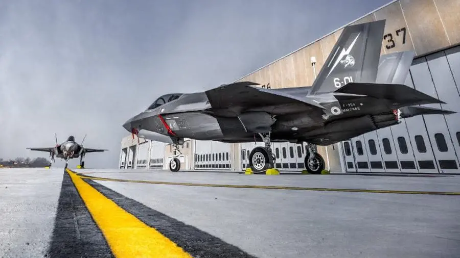 Due F35 Lightning II, gli aerei di quinta generazione da poco entrati in servizio a Ghedi - Foto Ufficio Relazioni Esterne 6° Stormo