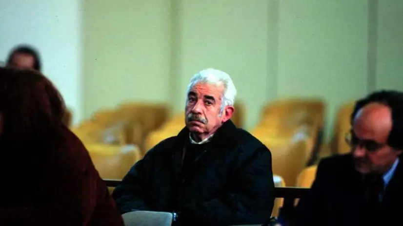 Carlo Maria Maggi durante il processo per la Strage di piazza Loggia