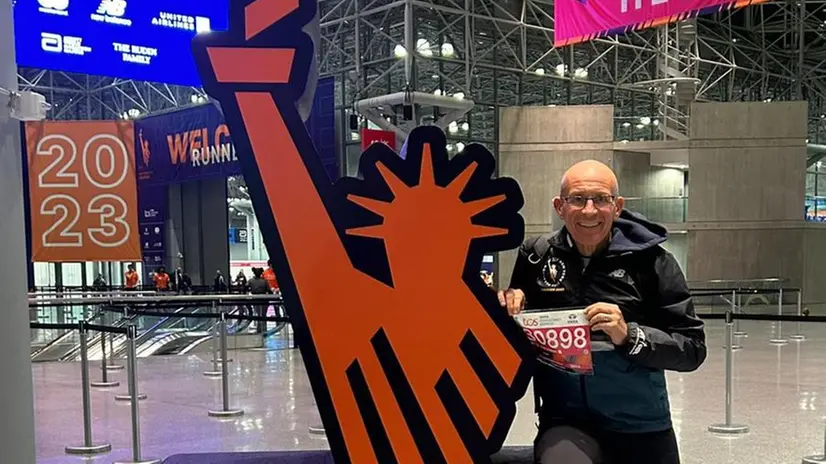 L'emozione e i preparativi per la maratona di Trebeschi