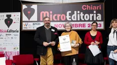 Paola Carmignani premiata a Chiari per il suo saggio - Foto New Reporter Foglia © www.giornaledibrescia.it