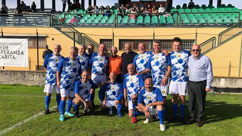 Le squadre che si sono affrontate stamattina al Centro San Filippo