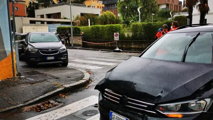 Le immagini dell'incidente