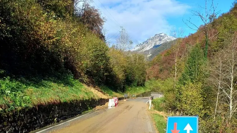 A Pertica Bassa ripulita la Provinciale 55