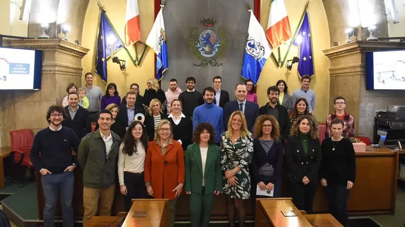 Tutti i premiati a palazzo Loggia