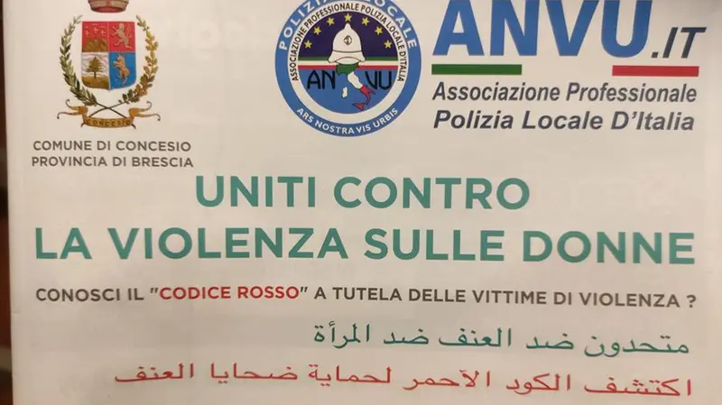 L'intestazione del vademecum diffuso a Concesio - © www.giornaledibrescia.it