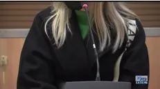 La testimonianza di Jessica Gambarini in tribunale a Brescia
