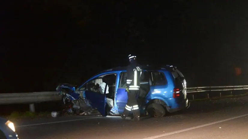 L'incidente mortale lungo la 45bis del 21 novembre