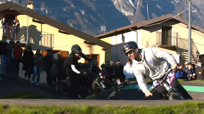 Pisogne, la nuova pump track per bici freestyle