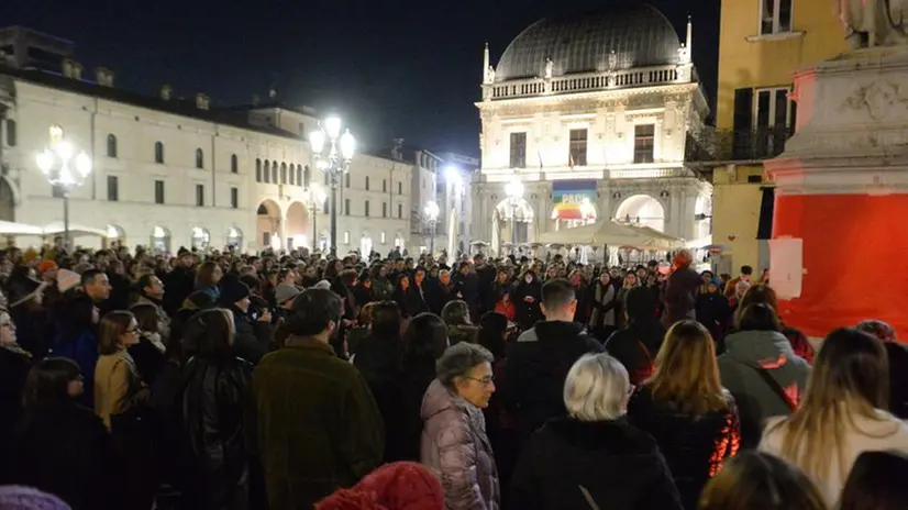 La manifestazione per il femminicidio di Giulia Cecchettin