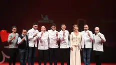 Alcuni degli chef che hanno ottenuto una stella Michelin - Foto Gabriele Strada Neg © www.giornaledibrescia.it