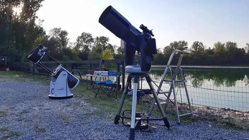 Con i telescopi si potranno osservare la Luna, Giove e Saturno © www.giornaledibrescia.it