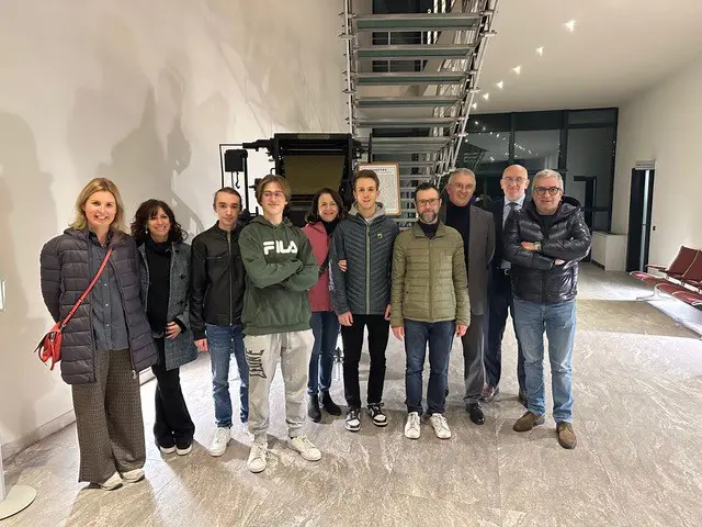 La visita degli studenti del Da Vinci 4.0 al Csq di Erbusco