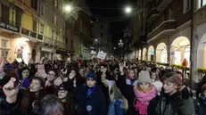 La manifestazione a Brescia per il femminicidio di Giulia Cecchettin - © www.giornaledibrescia.it