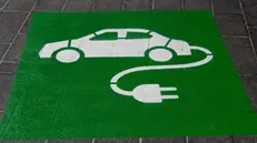 Una postazione per la ricarica delle auto elettriche - © www.giornaledibrescia.it