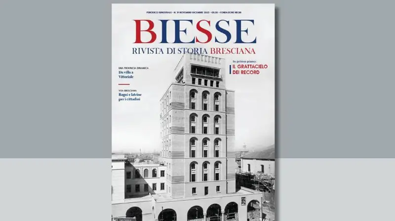 La copertina del nuovo numero «Biesse» in edicola con il GdB - © www.giornaledibrescia.it