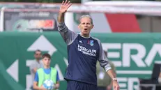 L'allenatore della FeralpiSalò, Marco Zaffaroni - Foto New Reporter Nicoli © www.giornaledibrescia.it