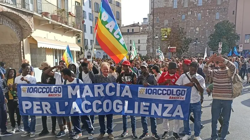 La Marcia per l'accoglienza e la cittadinanza