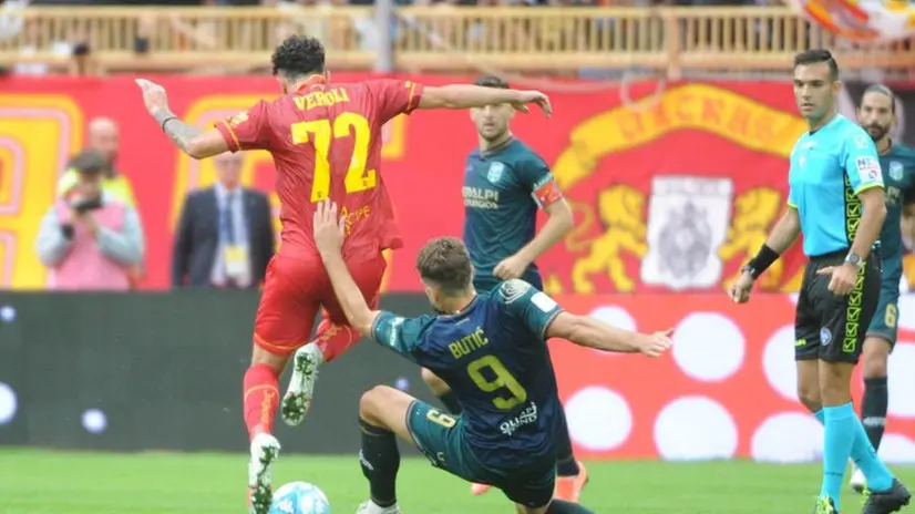 Le immagini di Catanzaro-FeralpiSalò